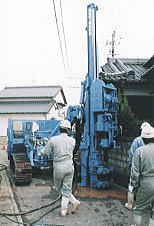 掘削現場写真