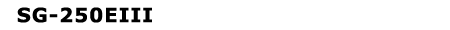 SG-250EIII
